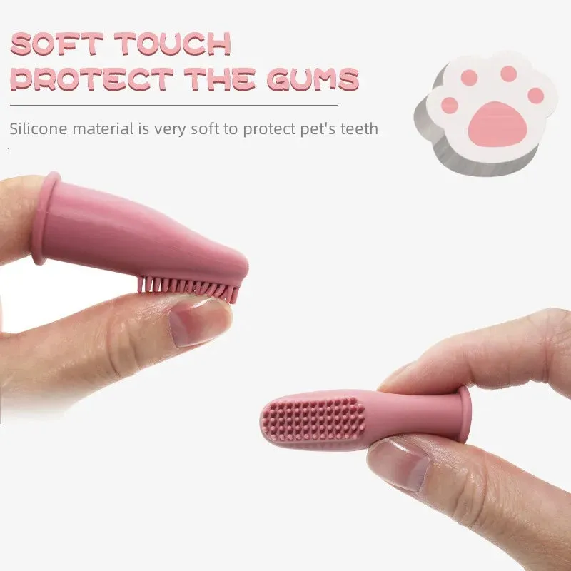 TEEK - Super Soft Finger Dog Toothbrush