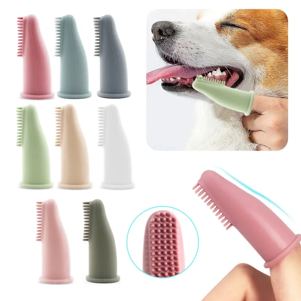 TEEK - Super Soft Finger Dog Toothbrush