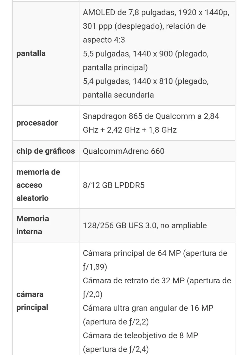 Teléfono Flexpai 6 GB, 8 GB y 12 GB en RAM   128GB y 256 GB