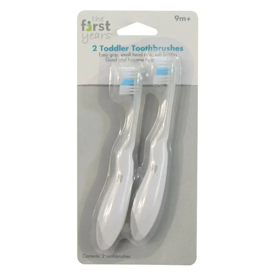 The First Years Toddler Toothbrush (Pack of 2)