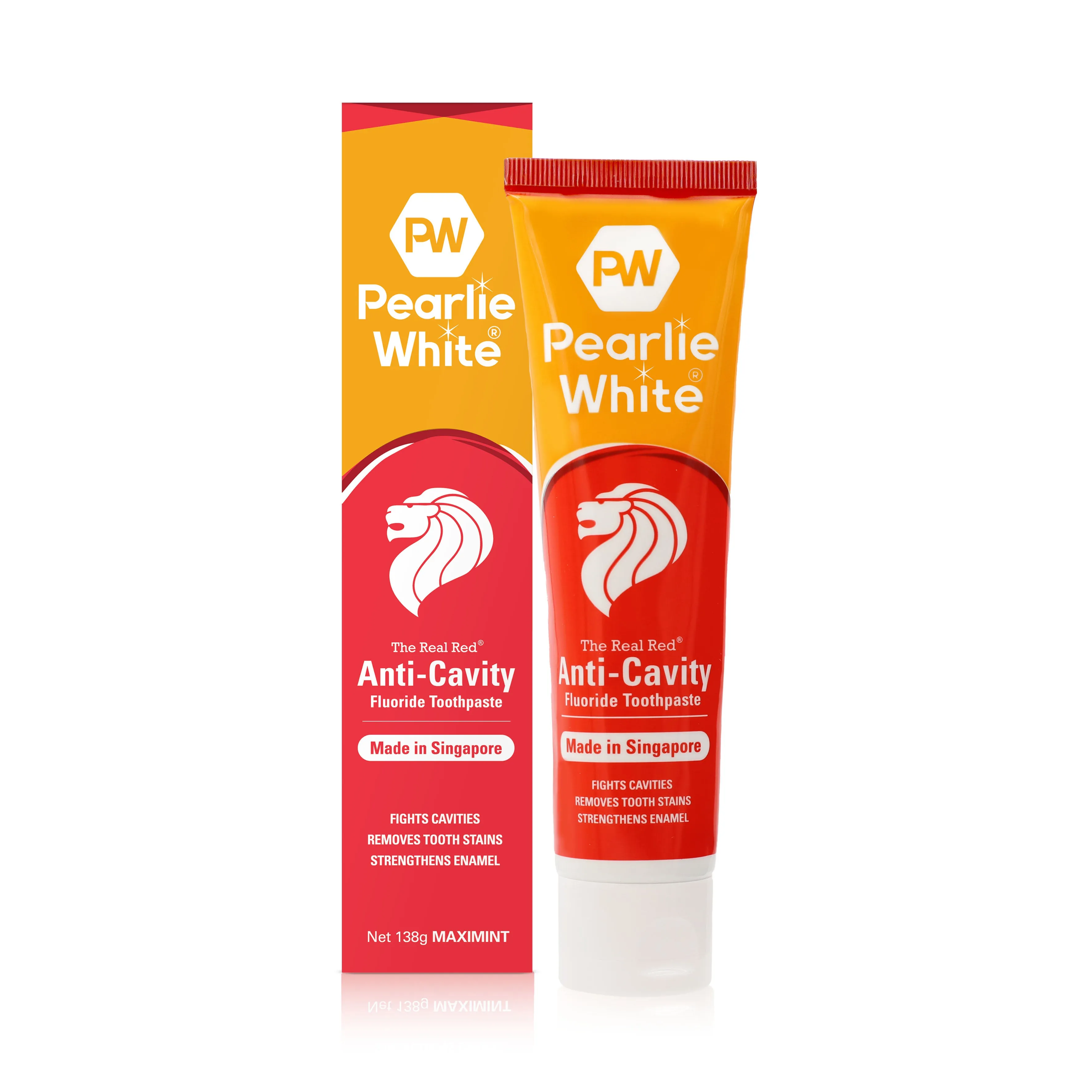 The Real Red® Anti-Cavity Fluoride Toothpaste 138gm