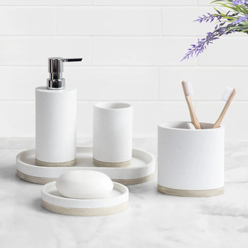 The Rustic Grey Toned Bath Accessories