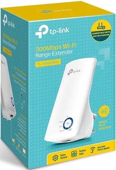 TP-Link 300Mbps Wireless WiFi Extender | TL-WA850RE