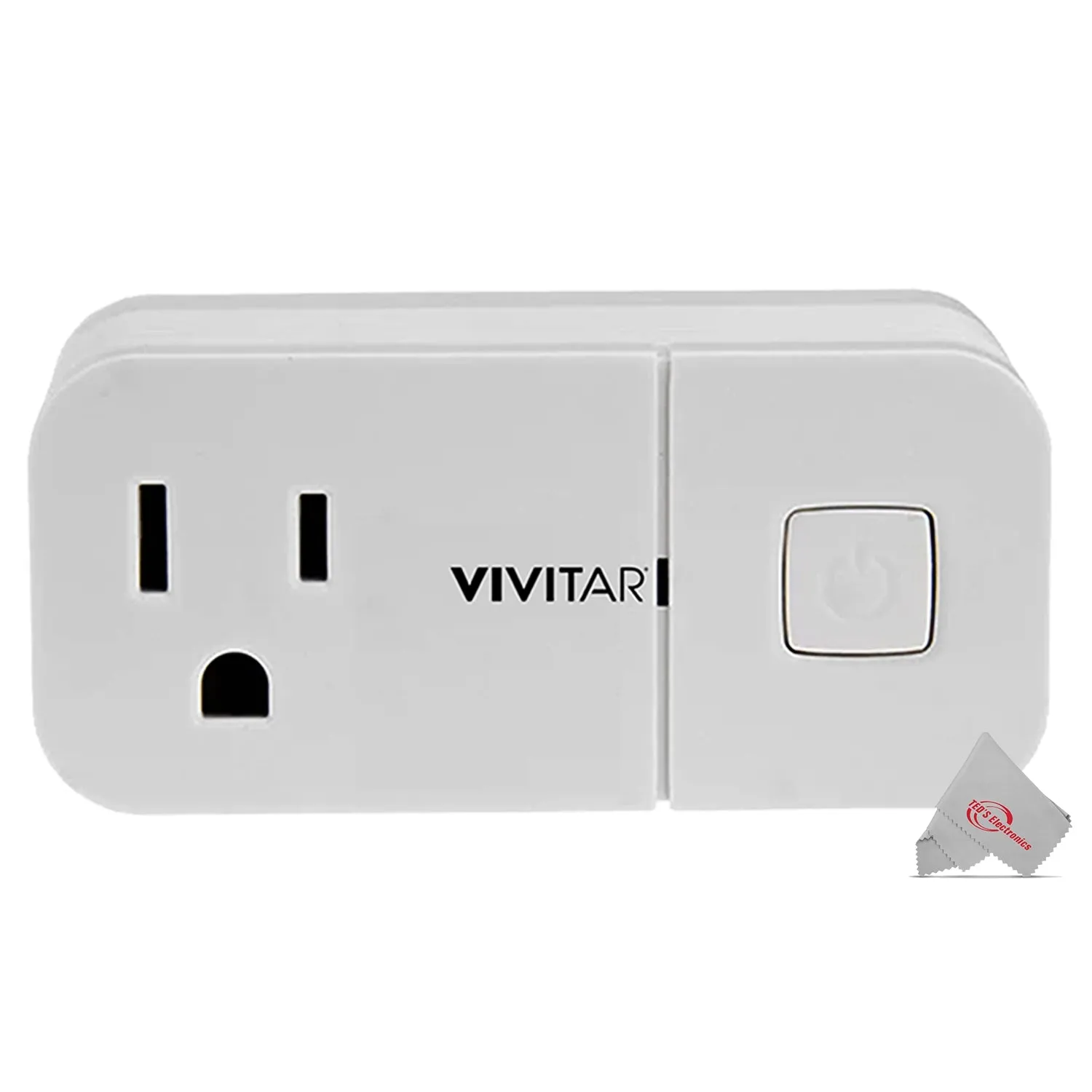 Vivitar Wireless WiFi Smart Plug with USB Port - IOS, Alexa, Android and Google Compatible - 5 Units