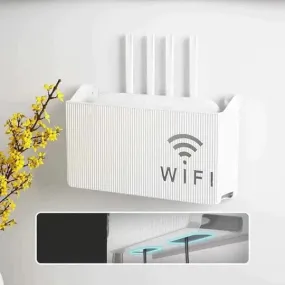 Wall Mounted Wifi Router Storage Shelf