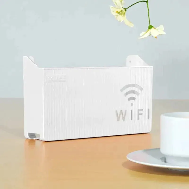 Wall Mounted Wifi Router Storage Shelf