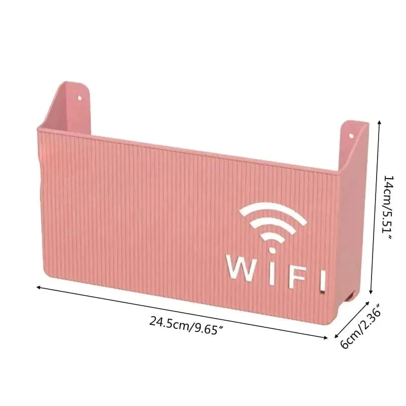 Wall Mounted Wifi Router Storage Shelf