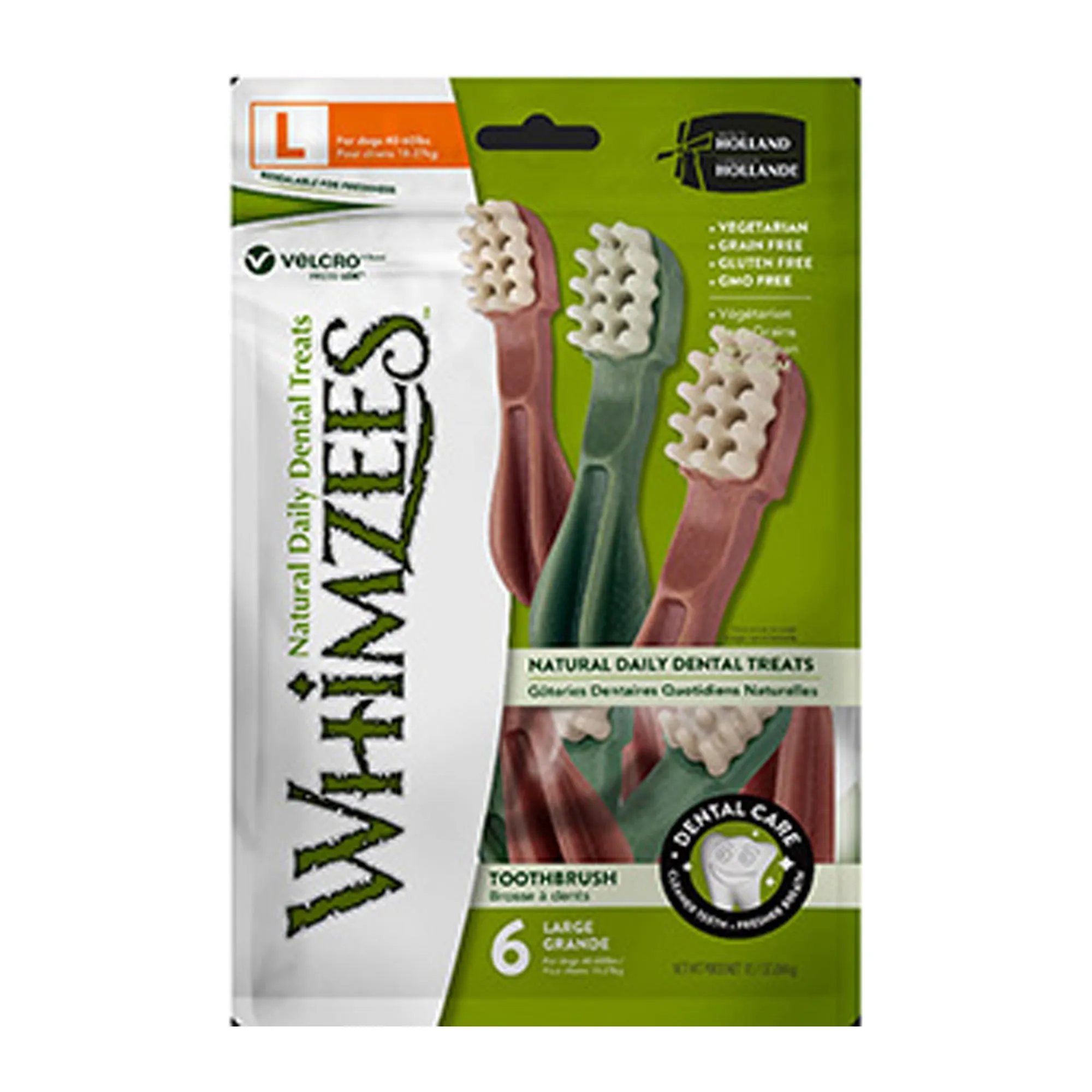 Whimzees Toothbrush Star Large - 6 Pack