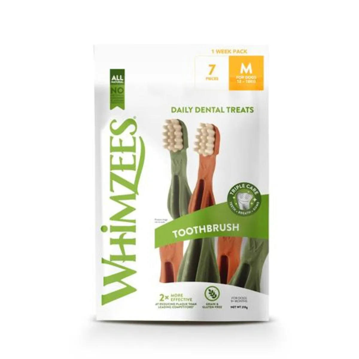 Whimzees Toothbrush Week Pack