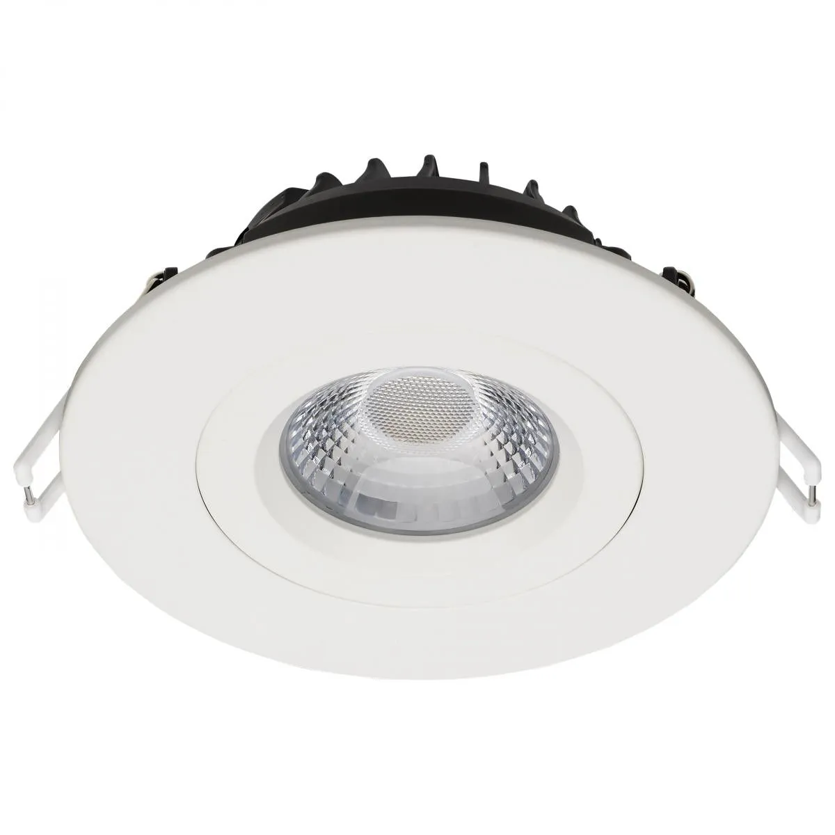 White 12 Watt LED Direct Wire Downlight; Gimbaled; 4 Inch; CCT Selectable