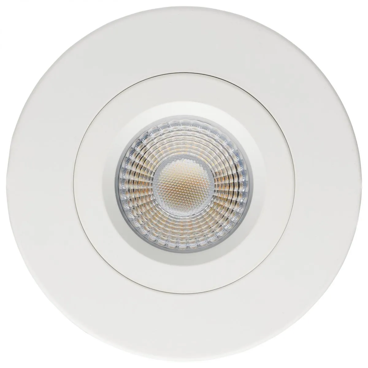 White 12 Watt LED Direct Wire Downlight; Gimbaled; 4 Inch; CCT Selectable