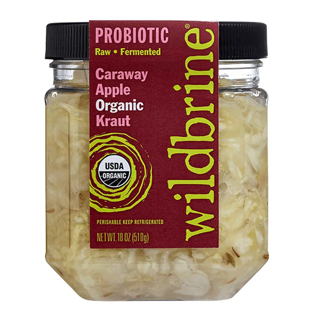 Wildbrine Sauerkraut - Caraway Apple (500mL)