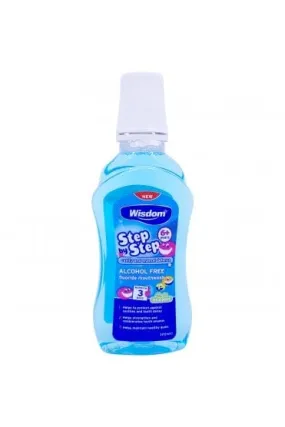 Wisdom Mouthwash Step By Step 6 Years  300 ml