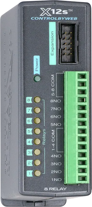 X-12s | Eight Relay Expansion Module