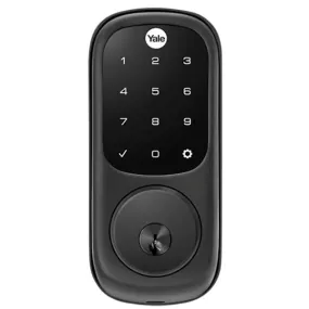 Yale Assure Keyed Electronic Digital Deadbolt Matt Black