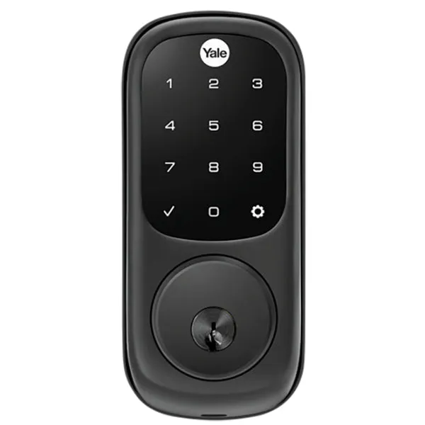 Yale Assure Keyed Electronic Digital Deadbolt Matt Black